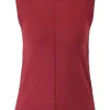 s.Oliver Stricktop Pullunder Ripp- Details, Ziernahnt rot,grau,schwarz S22 2120337