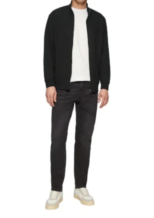 s.Oliver Sweatshirt - Jacke Herren schwarz S24 2156494