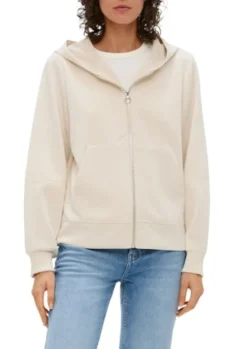 s.Oliver Sweatshirt Jacke Damen beige S24 2148247