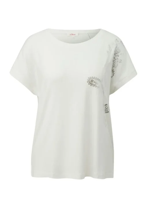 s.Oliver T - Shirt mit Pailetten S14 2145271