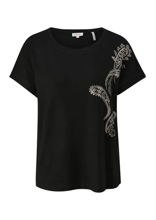 s.Oliver T - Shirt mit Pailetten S14 2145271
