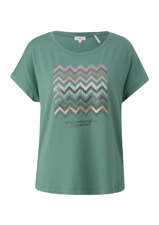 s.Oliver T - Shirt mit Pailetten S14 2145271