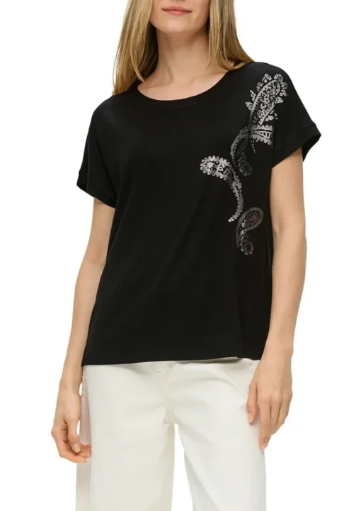 s.Oliver T - Shirt mit Pailetten S14 2145271