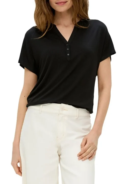 s.Oliver T - Shirt mit V-Ausschnitt S14 2144711
