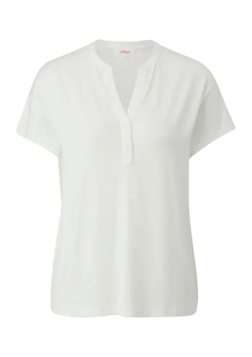 s.Oliver T - Shirt mit V-Ausschnitt S14 2144711