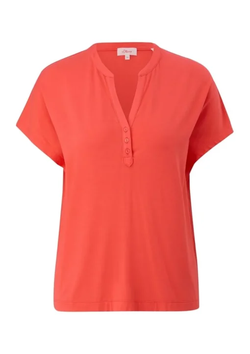 s.Oliver T - Shirt mit V-Ausschnitt S14 2144711