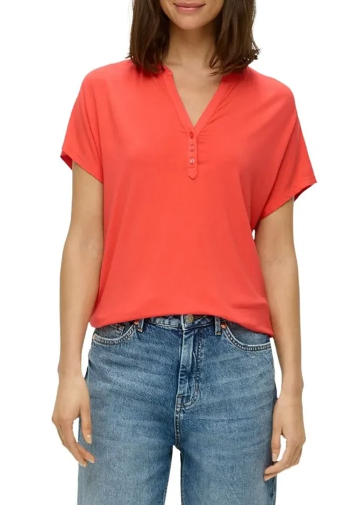 s.Oliver T - Shirt mit V-Ausschnitt S14 2144711