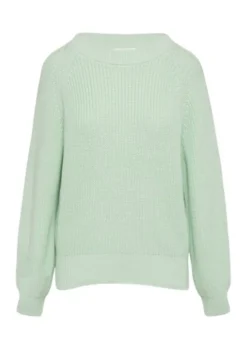 s.Oliver Trickpullover Damen grün&beige S25 2157227