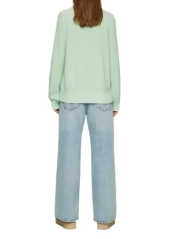s.Oliver Trickpullover Damen grün&beige S25 2157227