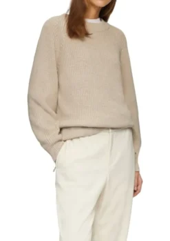 s.Oliver Trickpullover Damen grün&beige S25 2157227