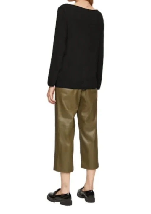 s.Oliver T-Shirt Damen schwarz S24 2158702