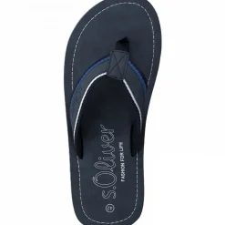 s.Oliver Zehentrenner Flip Flop blau 5-5-17206-28