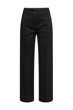 SPORTY PUNTO Mix & Match Hose mit geradem Bein, high rise, lila, schwarz  991EO1B304