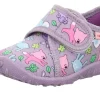 super fit SPOTTY - Lila/Mehrfarbig Hausschuh mit Klettverschluss S23  1-009246-8510