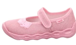 superfit BUBBLE Rosa Hausschuh mit Klettverschluss 1-006271-5500