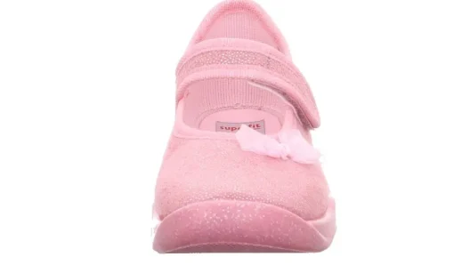 superfit BUBBLE Rosa Hausschuh mit Klettverschluss 1-006271-5500