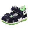 Superfit Freddy Sandale Leder Blau/Grün 4-09142-81