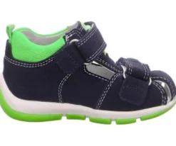 Superfit Freddy Sandale Leder Blau/Grün 4-09142-81