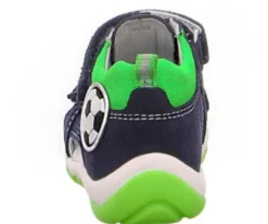 Superfit Freddy Sandale Leder Blau/Grün 4-09142-81