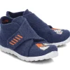 superfit HAPPY blau Filz Hausschuh 3-00291-80