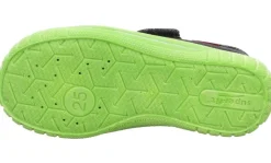 superfit Hausschuh BILL Schwarz Grün Dino 1-800278-0030