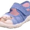Superfit Hausschuh BONNY Blau mehrfarbig Horses 1-000281-8400