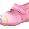 superfit Hausschuh BONNY mit Klettverschluss rosa S23  1-000281-5540