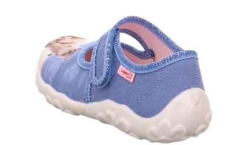 Superfit Hausschuh BONNY Blau mehrfarbig Horses 1-000281-8400