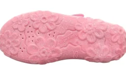 superfit Hausschuh BONNY mit Klettverschluss rosa S23  1-000281-5540