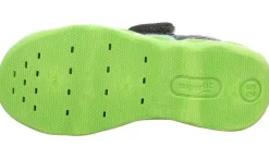 superfit Hausschuh mit Klettverschluss BUBBLE - graum/mehrfarbig S23  1-006273-2010