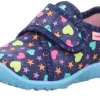 superfit Hausschuh Spotty blau bunt 1-009246-8090
