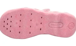 superfit Kinder Hausschuh BUBBLE Klettverschluss ROSA/WEIß 1-006271-5540
