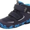 superfit Kinder Winterschuh TRACE Fleecefutter GORETEX Klettverschluss BLAU/TÜRKIS 1-006033-8000