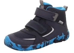 superfit Kinder Winterschuh TRACE Fleecefutter GORETEX Klettverschluss BLAU/TÜRKIS 1-006033-8000