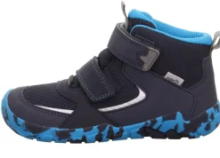 superfit Kinder Winterschuh TRACE Fleecefutter GORETEX Klettverschluss BLAU/TÜRKIS 1-006033-8000