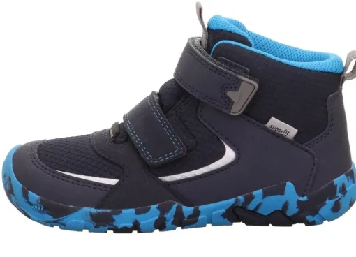 superfit Kinder Winterschuh TRACE Fleecefutter GORETEX Klettverschluss BLAU/TÜRKIS 1-006033-8000