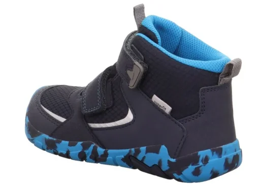 superfit Kinder Winterschuh TRACE Fleecefutter GORETEX Klettverschluss BLAU/TÜRKIS 1-006033-8000