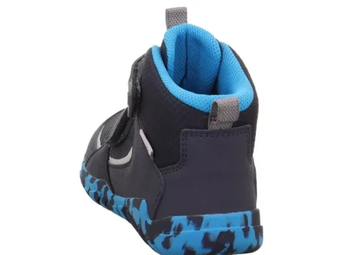 superfit Kinder Winterschuh TRACE Fleecefutter GORETEX Klettverschluss BLAU/TÜRKIS 1-006033-8000