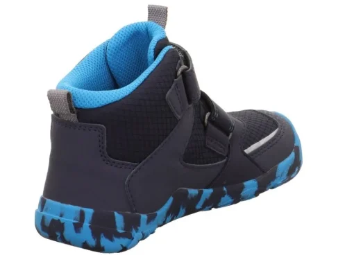superfit Kinder Winterschuh TRACE Fleecefutter GORETEX Klettverschluss BLAU/TÜRKIS 1-006033-8000