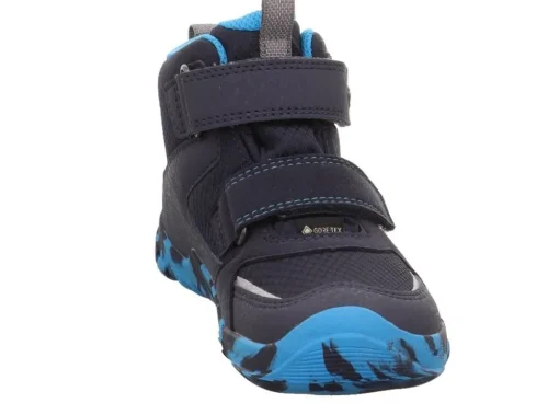 superfit Kinder Winterschuh TRACE Fleecefutter GORETEX Klettverschluss BLAU/TÜRKIS 1-006033-8000