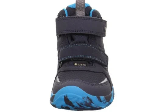 superfit Kinder Winterschuh TRACE Fleecefutter GORETEX Klettverschluss BLAU/TÜRKIS 1-006033-8000