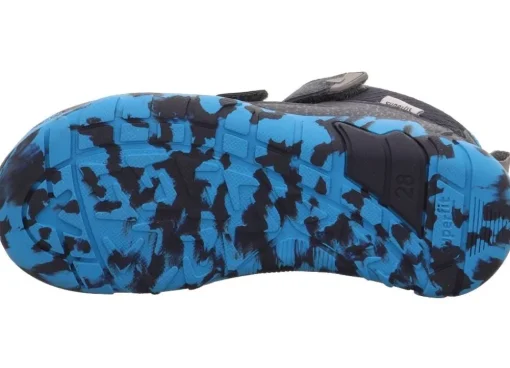 superfit Kinder Winterschuh TRACE Fleecefutter GORETEX Klettverschluss BLAU/TÜRKIS 1-006033-8000