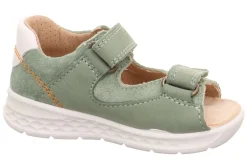 superfit LAGOON Sandale mit Klettverschluss hellgrün/orange S13  1-000510-7500