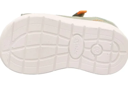 superfit LAGOON Sandale mit Klettverschluss hellgrün/orange S13  1-000510-7500