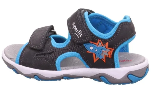 SUPERFIT MIKE 3.0 Sandale Grau Türkis1-009469-2000