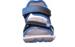 superfit MIKE3.0 SCHWARZ/BLAU Sandale Leder 0-609466-0000