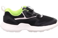 superfit RUSH SCHWARZ/WEISS Kinder Halbschuh Sneaker 1-000210-0000