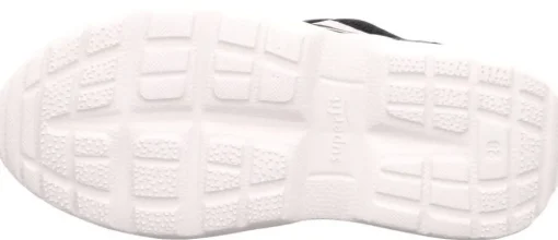 superfit RUSH SCHWARZ/WEISS Kinder Halbschuh Sneaker 1-000210-0000
