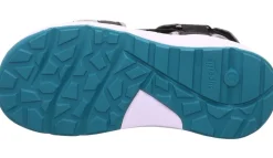 superfit Sandale CRISS CROSS schwarz grün 1-000580-0000