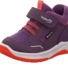 superfit Sneaker low mit Klettverschluss COOPER - Lila/Rot S23  1-006402-8500